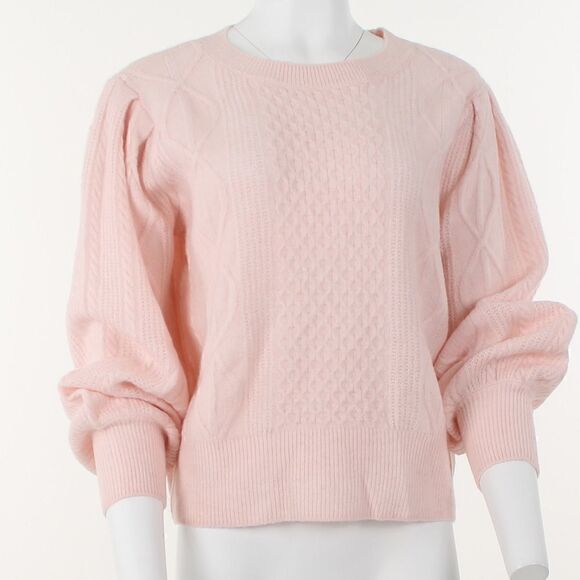 1.state Mixed Knit Crewneck Sweater - Picture 2 of 5